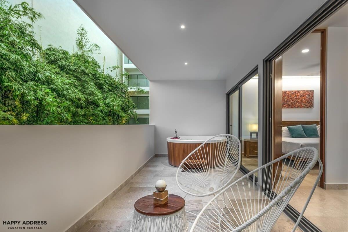 Trendy 1 Bedroom Apartment In Cruz Con Mar Brand New Building Playa del Carmen Exterior foto